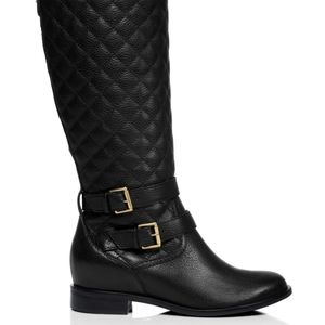 Like New! Kate Spade Quilted Leather Sutton Boots 8.5
